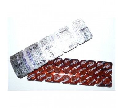 Тришун от простуды, гриппа, насморка и температуры Trishun, Zandu 30 таблеток (1 пластина) 