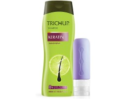 Шампунь для волос Тричуп с кератином Trichup Shampoo Natural Keratin 400 ml, Vasu