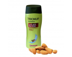 Шампунь для волос Тричуп с натуральным протеином Trichup Herbal Shampoo Natural Protein 400 ml, Vasu