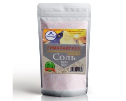 Гималайская кристаллическая розовая соль пищевая, мелкая,  500 "Pak Himalayan Salt" 