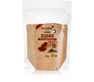 Кокосовый сахар 500 гр, Органик