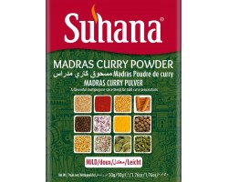 Мадрасский Карри Молотый Слабоострый Madras Curry Powder Mild  50г Suhana