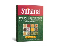 Мадрасский Карри Молотый Острый Madras Curry Powder Hot 50г Suhana