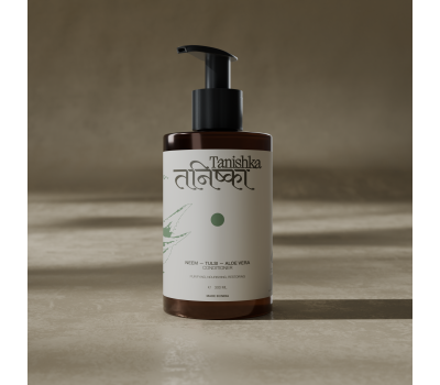 Восстанавливающий Кондиционер для Волос Neem Tulsi & Aloe Vera Conditioner 300 мл Tanishka