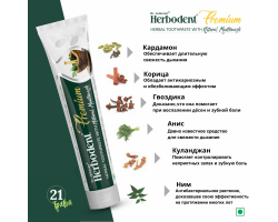 Зубная Паста Хербодент Премиум Premium Herbodent 100г Dr. Jaikaran