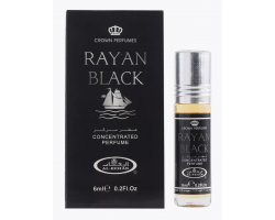 Al Rehab Мужской Rayan Black Масляные Духи Ролик 6мл