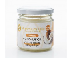 Масло кокосовое рафинированное 200мл Premium Oils 