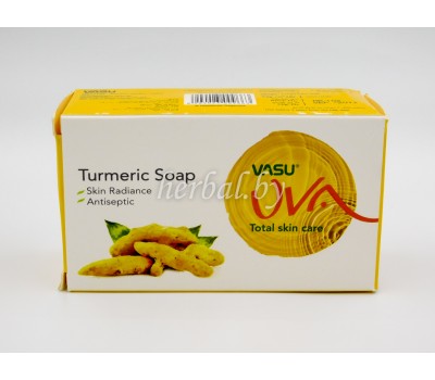 Мыло с Куркумой Turmeric soap, Vasu 125 г