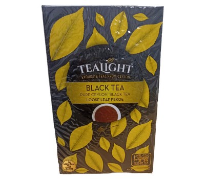 Черный Чай Листовой PEKOE 250г, TeaLight