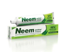 Аюрведическая Зубная Паста НИМ АКТИВ (Neem Active Toothpaste), 125г.
