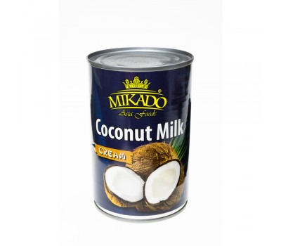 Продукт из кокосов и воды "Кокосовые сливки 20-22% жира" (Cream) ж/б Mikado 400мл
