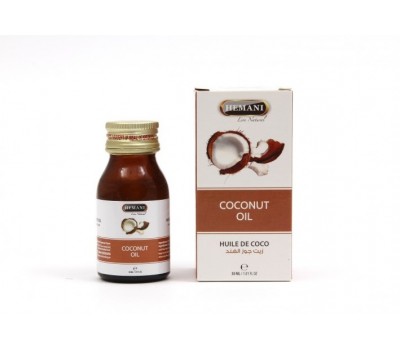 Масло Кокоса, Coconut oil 30 мл, HEMANI