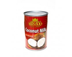 Продукт из кокосов и воды "Кокосовое молоко 17-19% жира" (Classic) ж/б Mikado 400мл