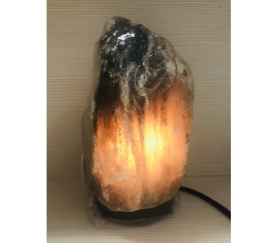 Солевая лампа  Скала  Черная, HIMALAYA  2-3 кг