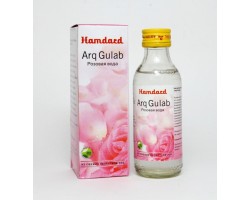 Розовая вода "Hamdard Arq Gulab", стеклянная баночка 100 мл