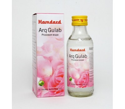Розовая вода "Hamdard Arq Gulab", стеклянная баночка 100 мл