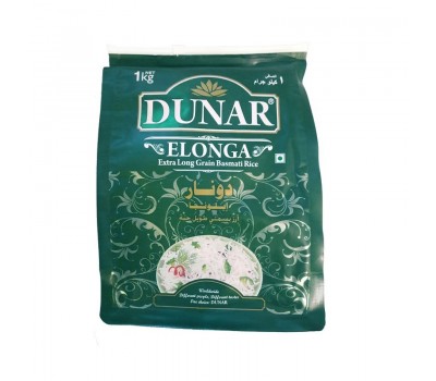 Рис длиннозерновой индийский Басмати 1 кг "Elonga", Dunar