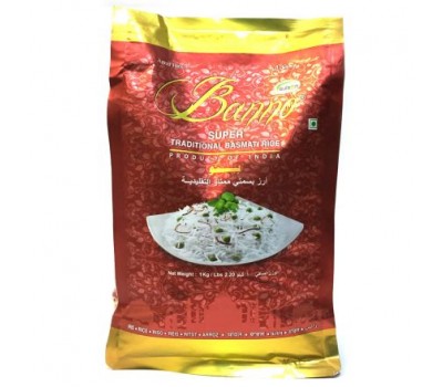 Индийский Рис Басмати Супер Традиционный Super Traditional Banno 1 кг Пакет Индийский Рис Басмати Супер Традиционный Super Traditional Banno 1 кг Пакет