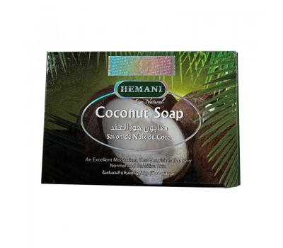 Мыло с Кокосом Coconut Soap, 75г Hemani