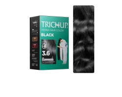 Краска для волос на основе хны (чёрная) TRICHUP, 60г