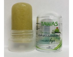 Натуральный минеральный дезодорант с Алоэ Вера TAWAS, 60 г