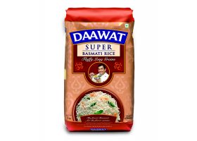Рис Супер Басмати (Super Basmati Rice), 1кг Daawat