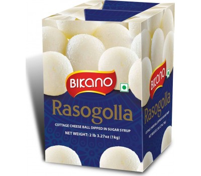 Сладкие творожные шарики Bikano "Расгулла", Rasogolla в сахарном сиропе, 1 кг