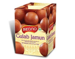 Сладкие Молочные Шарики GULAB JAMUN В Сахарном Сиропе BIKANO 1 кг