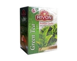 Зелёный Цейлонский Чай Премиум-Качества Gun Powder 100г, Rivon