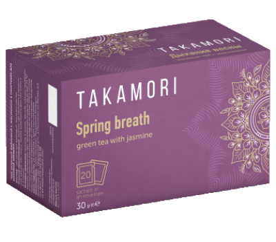 Чай Зеленый Байховый С Жасмином Дыхание Весны 20ф/п по 1,5г Takamori